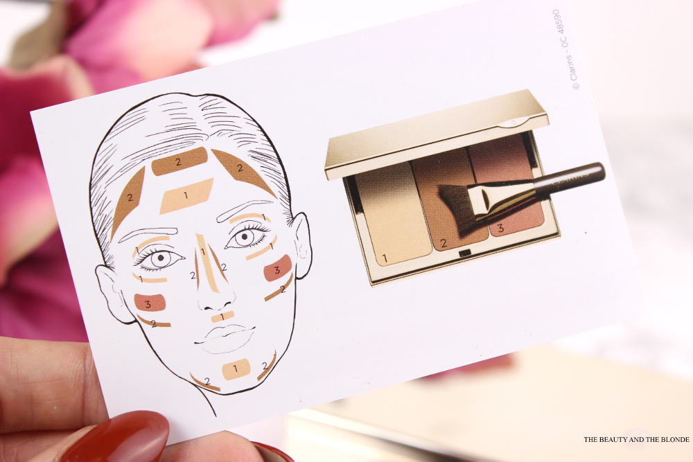 Clarins Contouring Perfection Palette Contour Visage Review Swatches Facechart How To