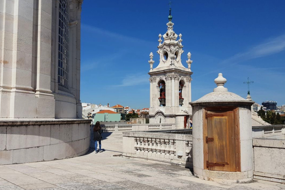 Lissabon Basilica da Estrela Kuppel Dach 