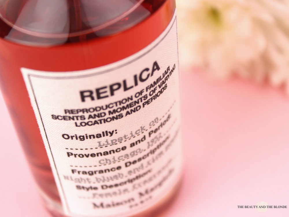 Maison Margiela Replica Lipstick On Parfum Duft Fragrance Review Cotton Label Details