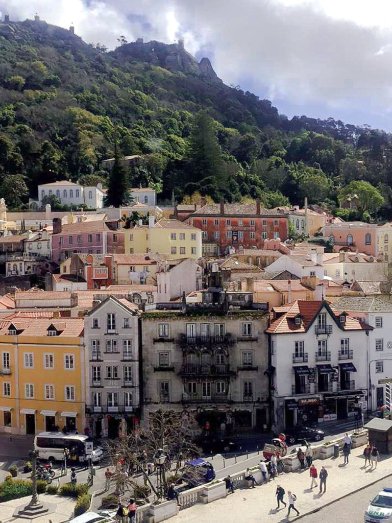Sintra Lissabon Travel Mountains Forest Travel Old Houses