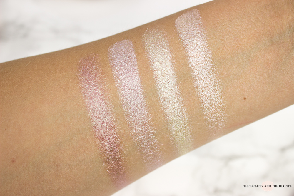 swatches sleek solstice highlighter palette drugstore drogerie review  