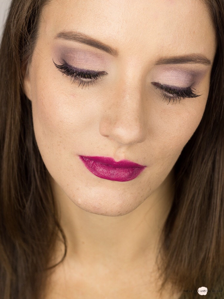 Lorac Pro Eine Palette vier Looks Soft Lilac Look Matte Eyeshadow Makeup AMU