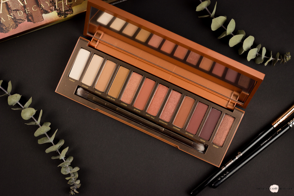 Urban Decay Naked Heat Palette Review Swatches 