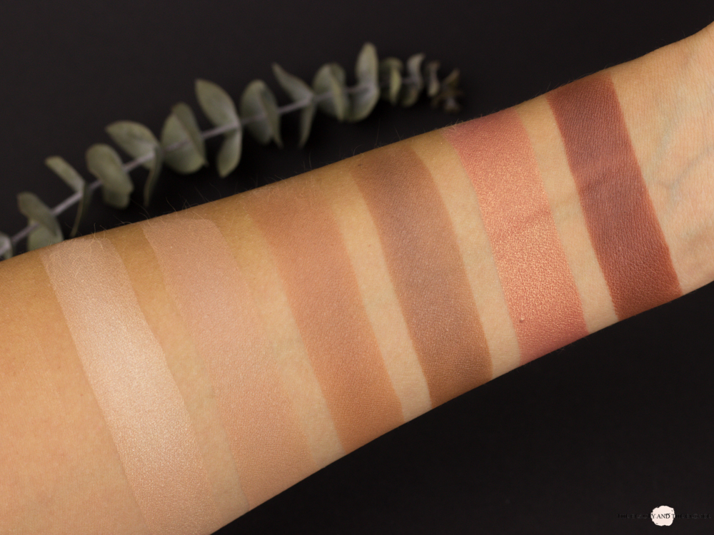 Urban Decay Naked Heat Palette Swatches Review