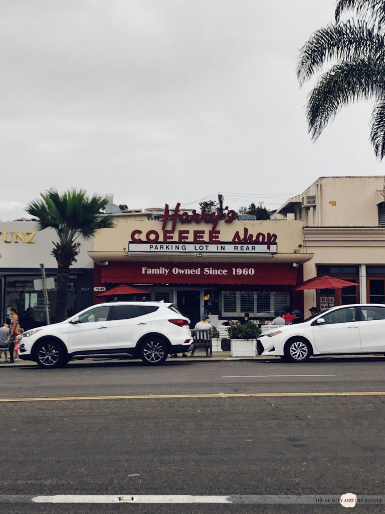 Harry's Coffee Shop San Diego La Jolla