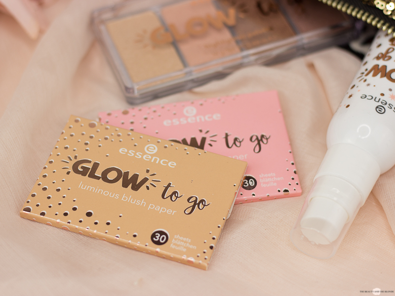 essence Glow to go luminous blush paper highlighter neues Sortiment drogerie