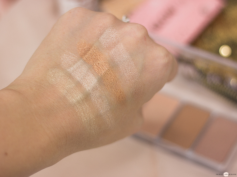 essence Glow to go highlighter palette swatches drogerie update neues sortiment