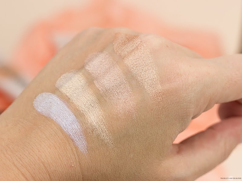 L'Oréal Wake Up And Glow Sommerkollektion Summer Collection La Vie En Glow Highlighter Palette Swatches