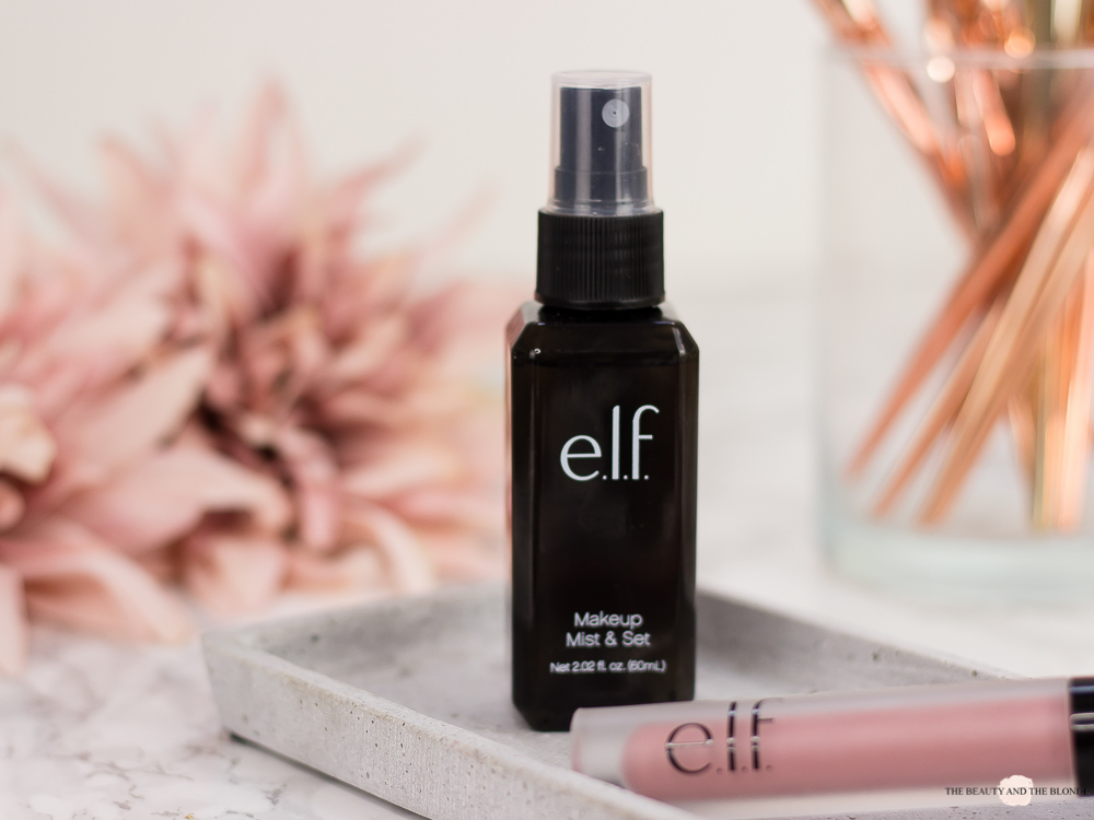 e.l.f. Cosmetics Make Up Mist & Set Settingspray Review