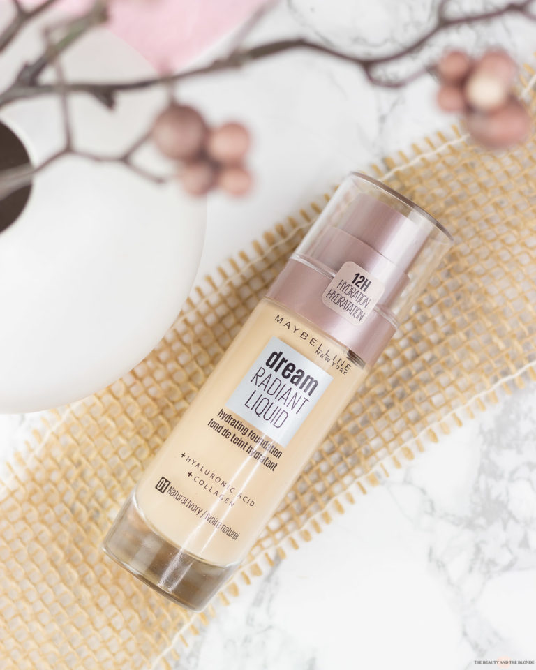 Maybelline Dream Radiant Liquid Foundation The Beauty And The Blonde