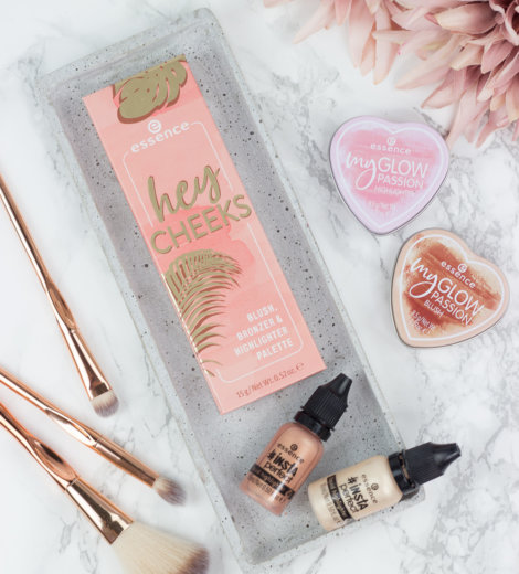 hey Cheeks, myGLOW passion & #instaperfect </br> Die neuen Face-Produkte von essence