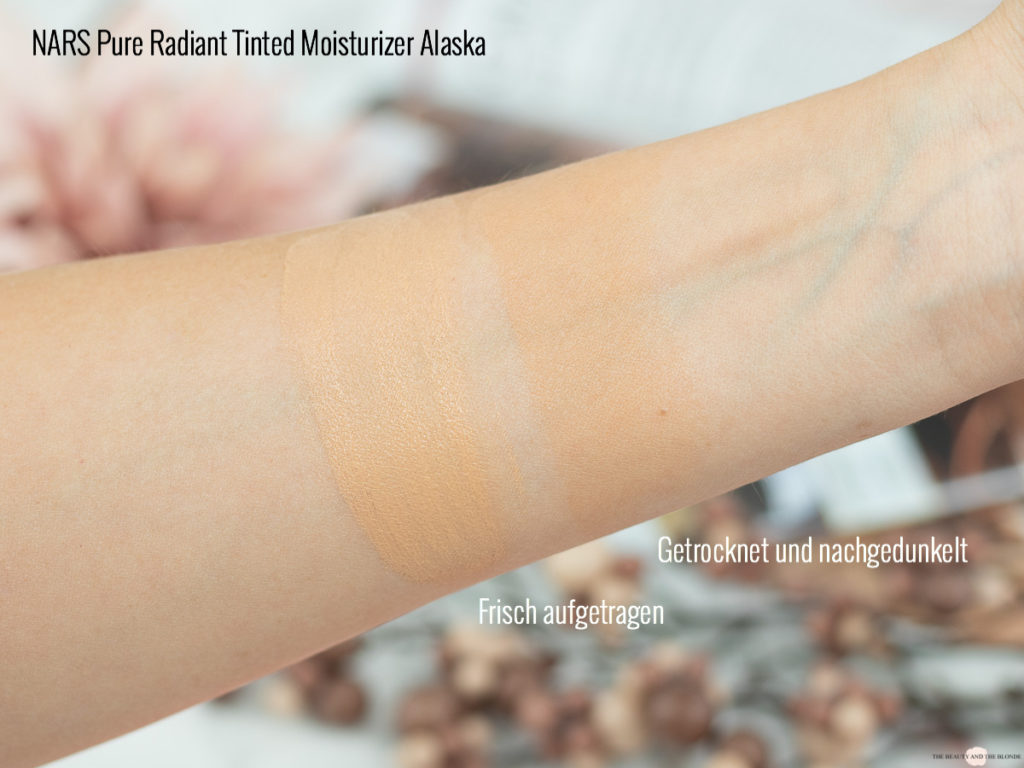 nars pure radiant tinted moisturizer swatches